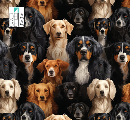 Dogs Furniture Sticker Vinyl Vinyl Wrap for Furniture, Kitchen Cabinets & Home Upcycling