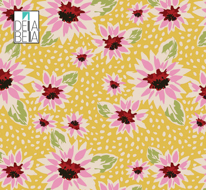 Floral pattern self-adhesive vinyl wrap roll