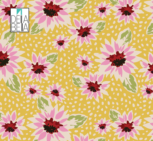 Floral pattern self-adhesive vinyl wrap roll