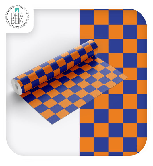Checkerboard Vinyl Wrap | Easy Apply Sticky Back Plastic UK