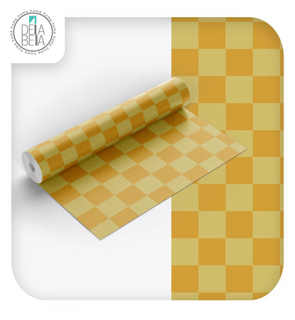 DIY Furniture Upcycling Vinyl | Aqua Checkered Wrap Vinyl Wrap for Furniture, Kitchen Cabinets & Home Upcycling