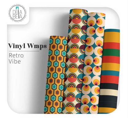 Retro Peel Stick Vinyl Wraps Vintage