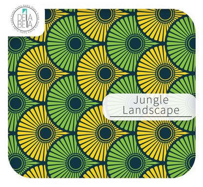 70s Geometric Cupboard Wrap | Retro Scallop Sticky Back Plastic