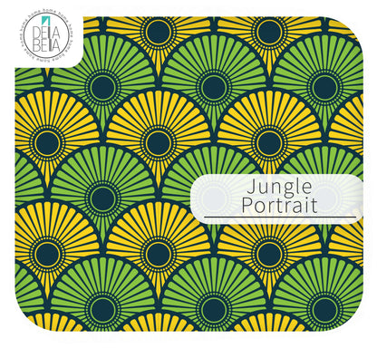 70s Geometric Cupboard Wrap | Retro Scallop Sticky Back Plastic