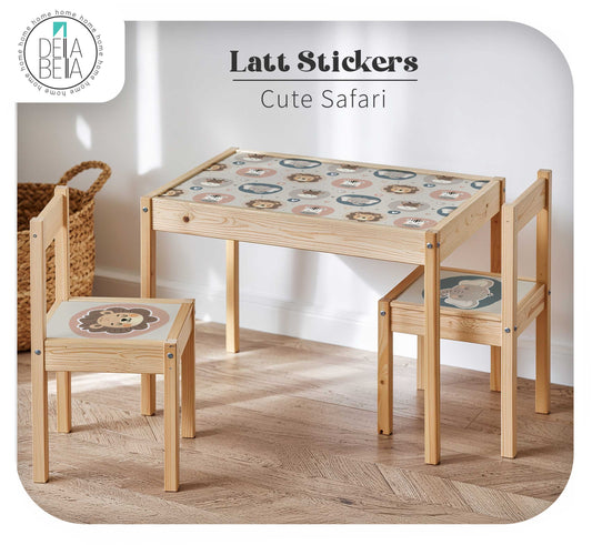 Woodland Table & Chair Stickers (Fits IKEA® LÄTT)
